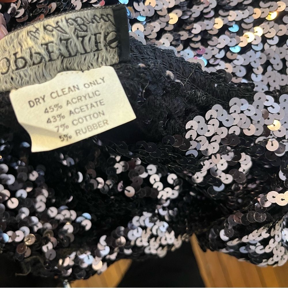 Vintage Toppettes Sequin Blouse - Picture 4 of 5
